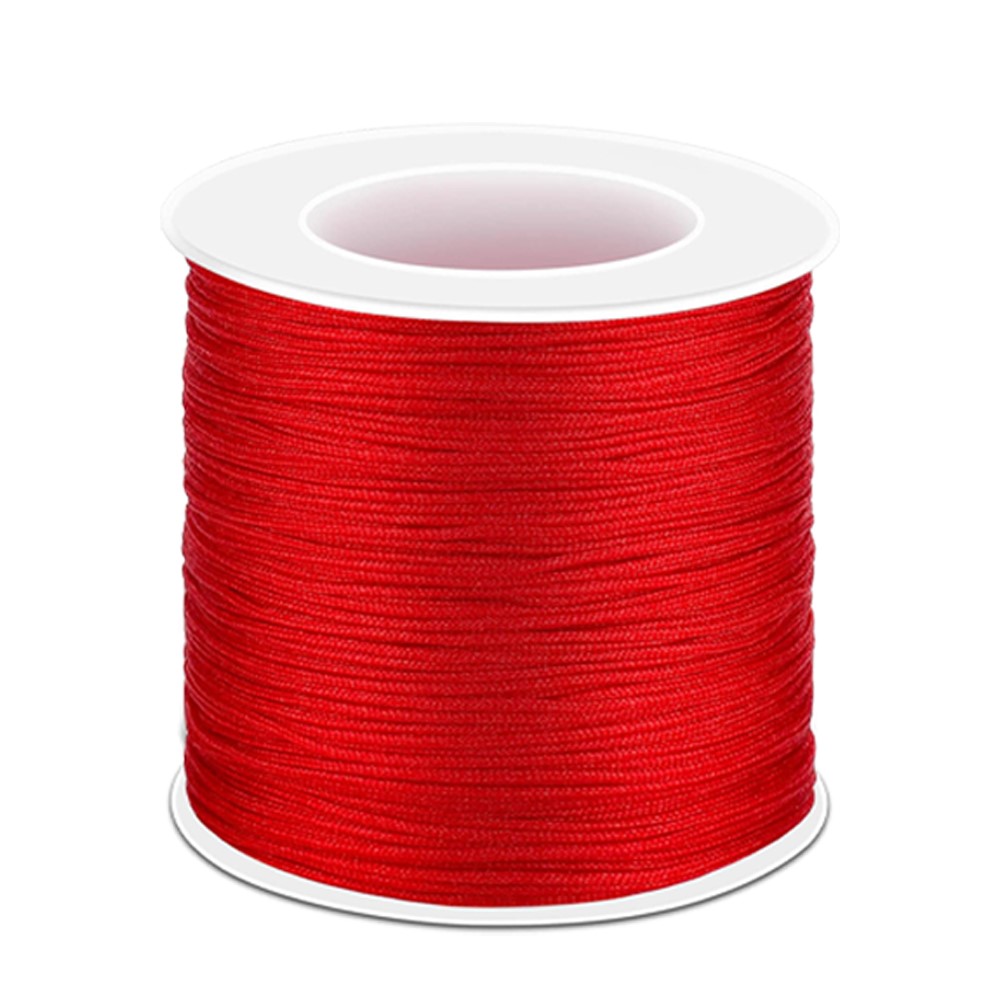 Knotting Cord Silk - 0.8/1.5mm Nylon Satin Cord Chinese Knotting