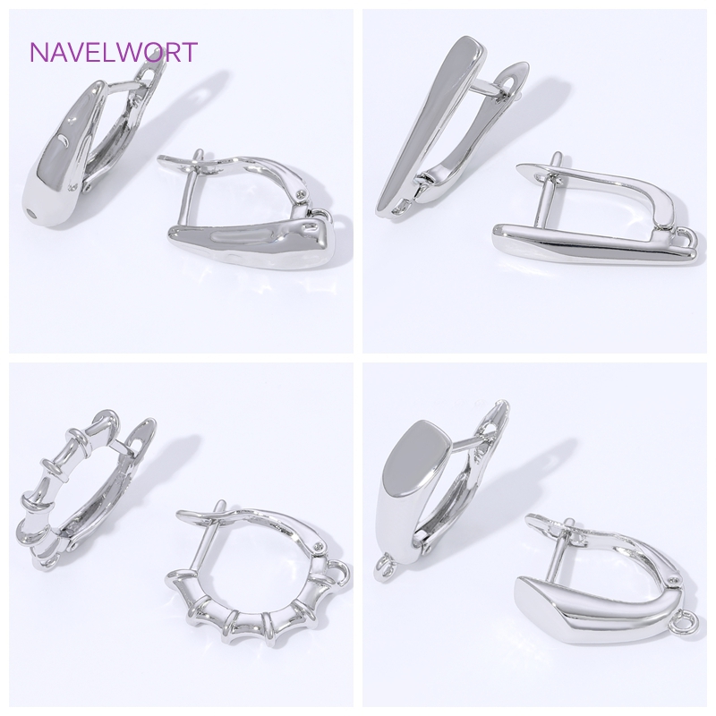 Jewelry Making Kits - 18K Gold Plated Smooth Earring Hooks