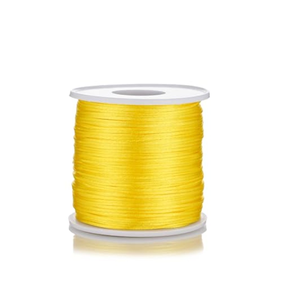 Knotting Cord Silk - Nylon Satin Cord 1mm Rattail -