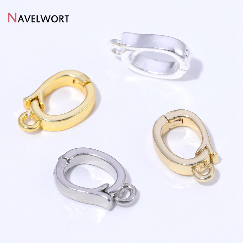 Jewelry Making Metals - 14K/18K Gold Plated Brass Metal Hinged