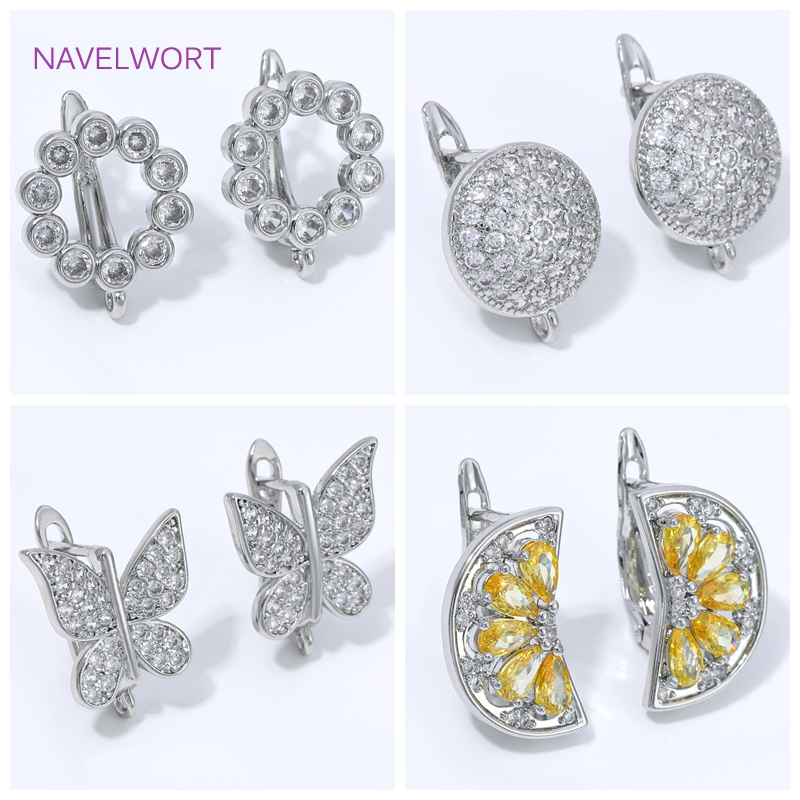 Jewelry Making Kits - 18K Gold Plated Fan Shape Flower