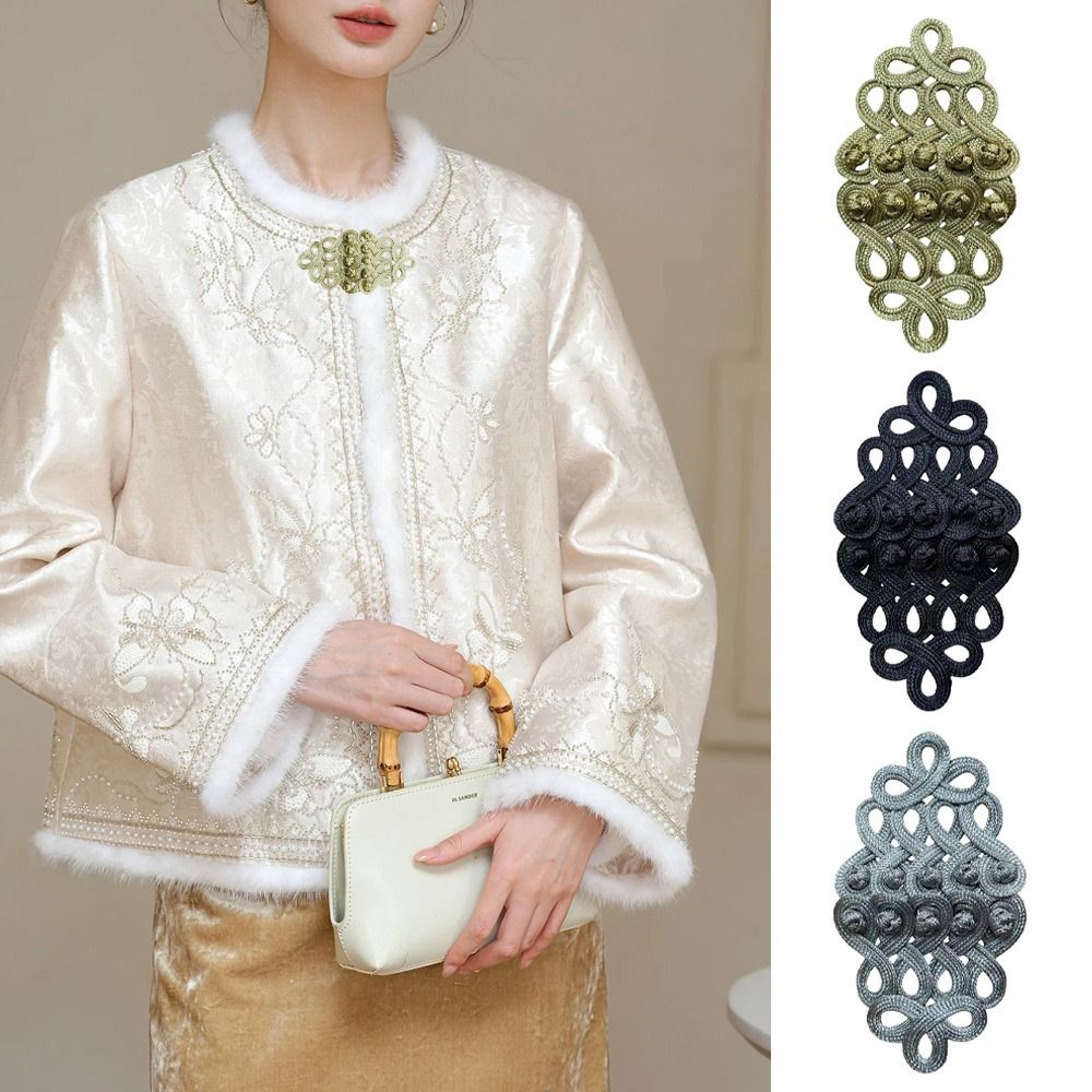 Golden Silk Uniform Knot Butto - Knotting Cord Silk recension och pris