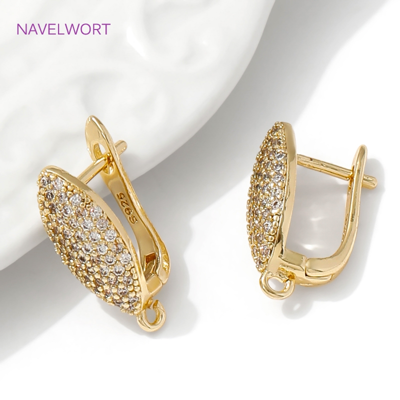 18K Gold Plated Brass Earwires - Jewelry Making Kits recension och pris