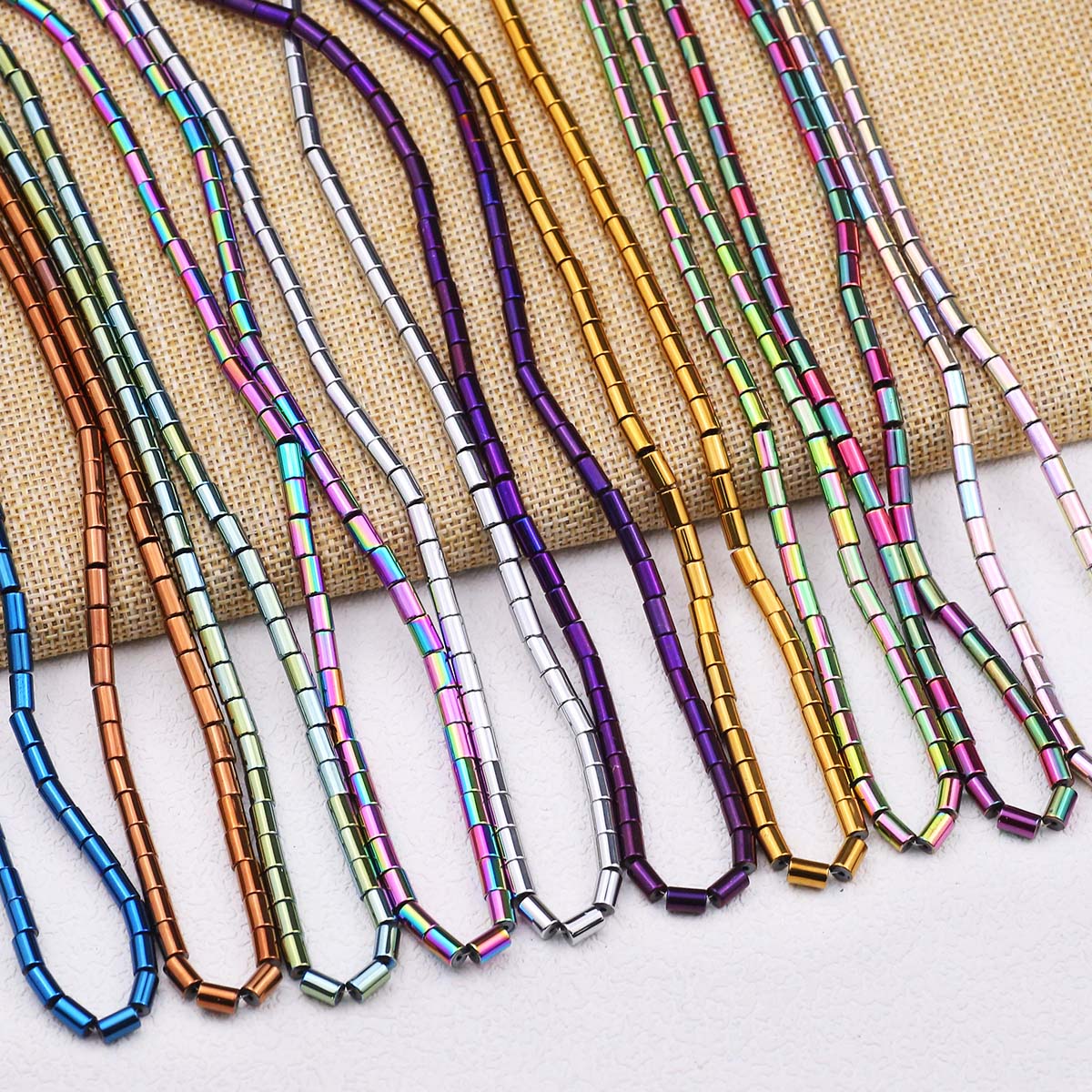 Golden Color Plated Straight T - Seed Bead Tube recension och pris