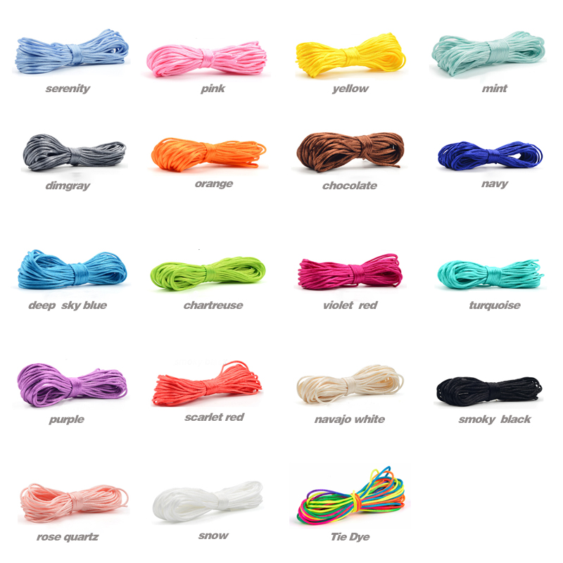 20m/lot DIY Nylon Cords 1.5mm  - Knotting Cord Silk recension och pris