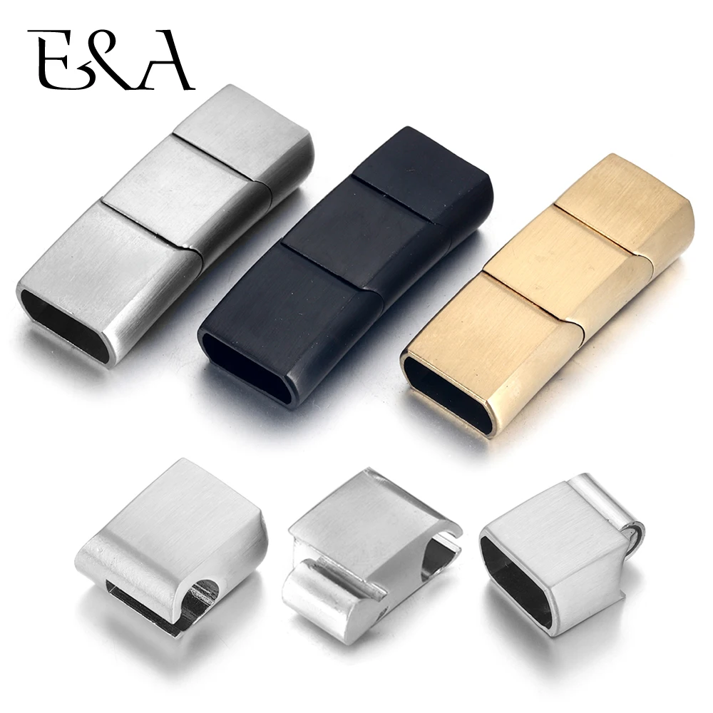 Extended Stainless Steel Clasp - Jewelry Making Metals recension och pris