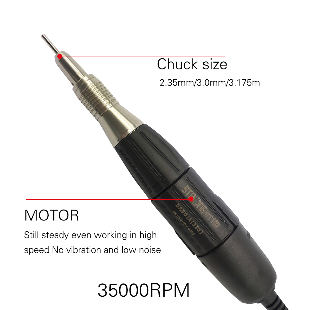 Nail Drill Handle Handpiece Br - Jewelry Making Workshop recension och pris