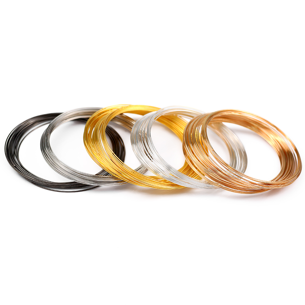 50Loops/Lot 0.6mm Memory Steel - Memory Wire Bracelet recension och pris