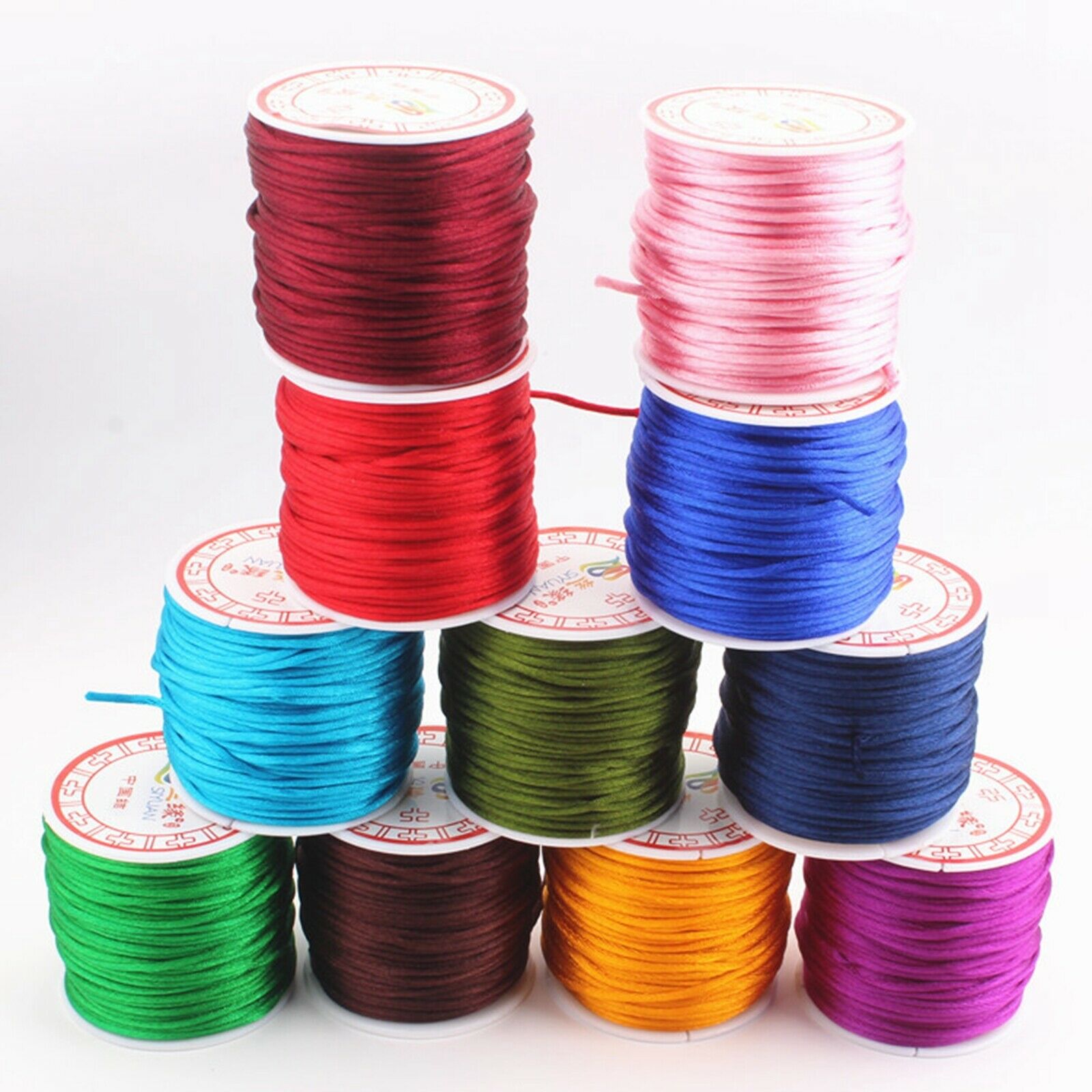 40 Meters Nylon Chinese Satin  - Knotting Cord Silk recension och pris
