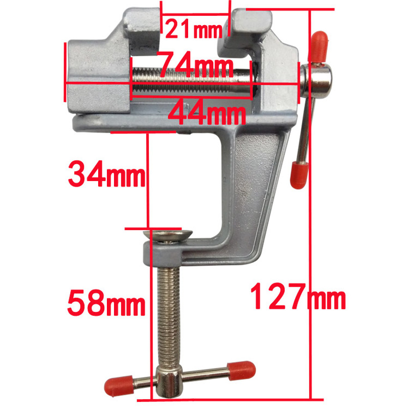 Aluminum Mini Table Clamp Smal - Jewelry Making Workshop recension och pris