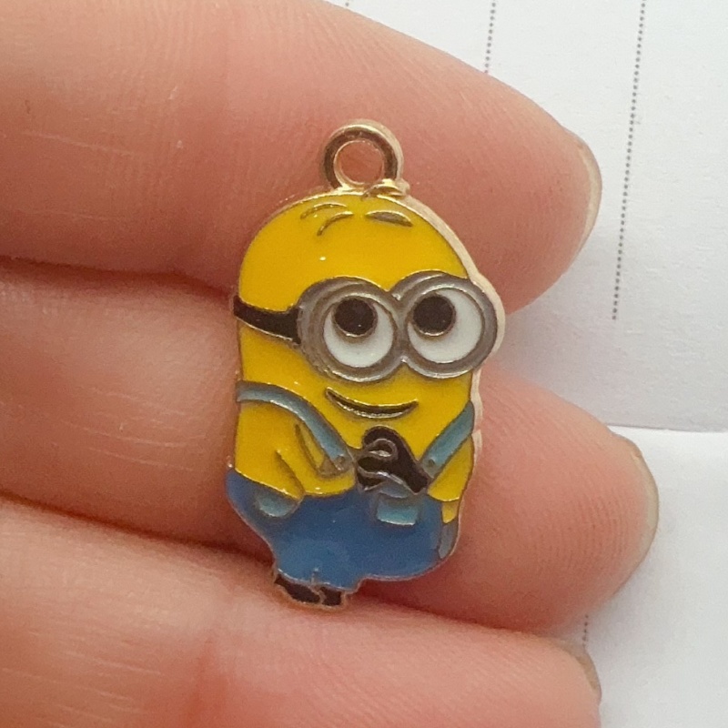 10pcs alloy drip oil cartoon p - Jewelry Making recension och pris