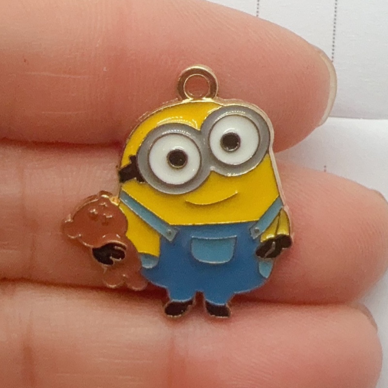 10pcs alloy drip oil cartoon p - Jewelry Making recension och pris