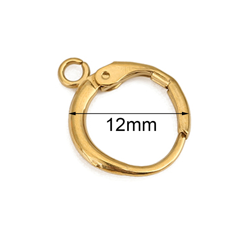 10pcs PVD Never Fade Stainless - Jewelry Making Metals recension och pris