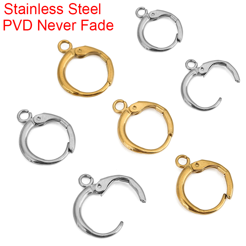 10pcs PVD Never Fade Stainless - Jewelry Making Metals recension och pris
