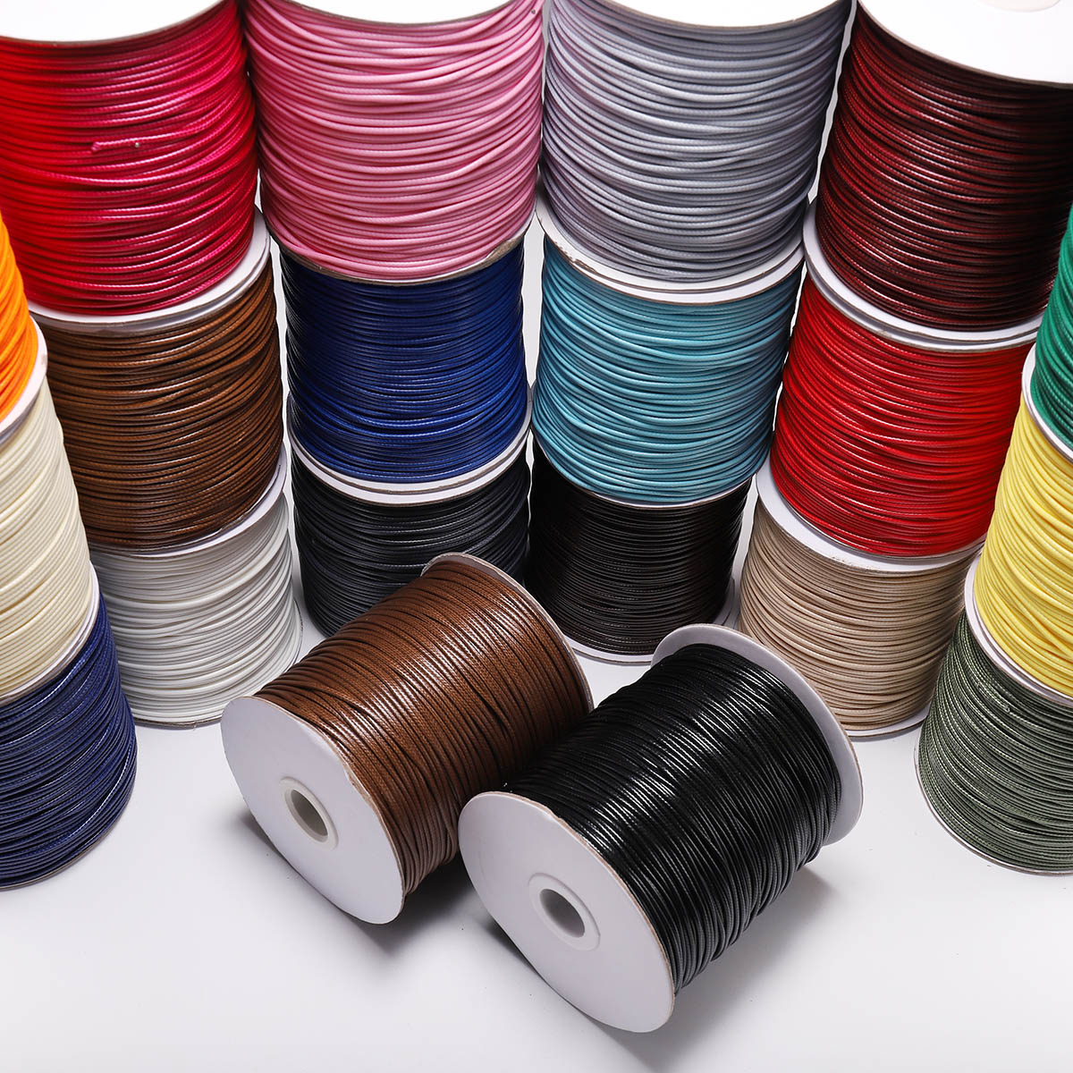 10M/Lot 0.5-2.5mm Leather Line - Jewelry Making Wax recension och pris