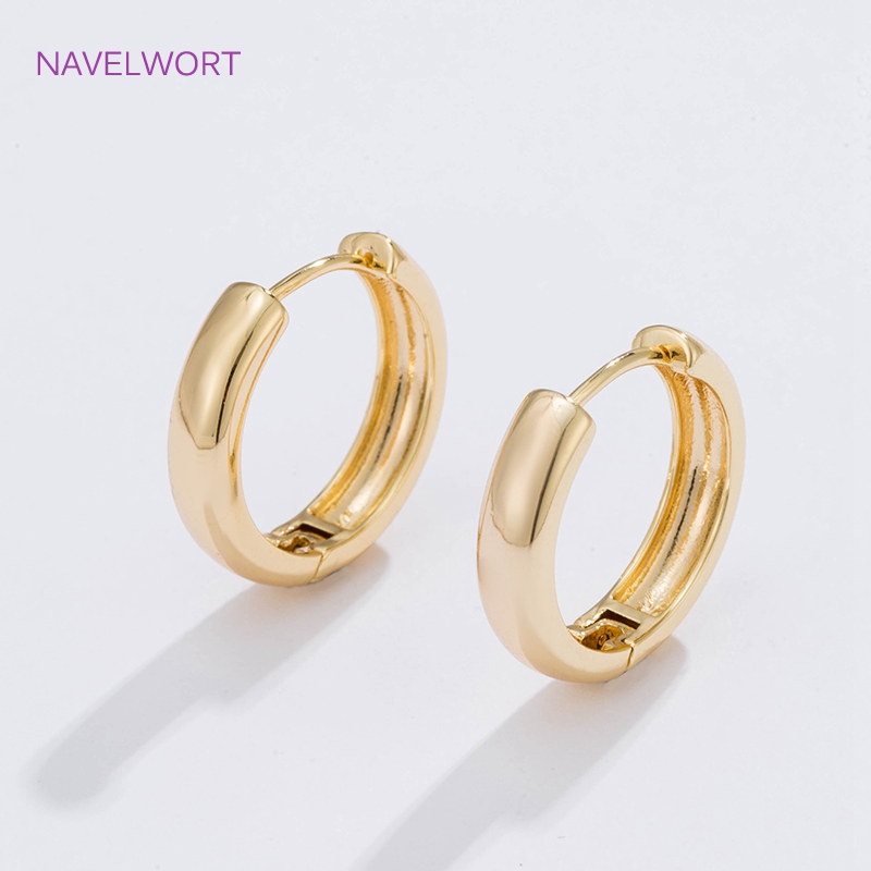 6 Sizes Gold Plated Circle Hoo - Jewelry Making Kits recension och pris