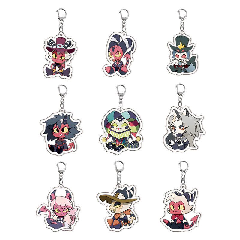Hazbin Hotel New Acrylic Popul - Jewelry Making Resin recension och pris