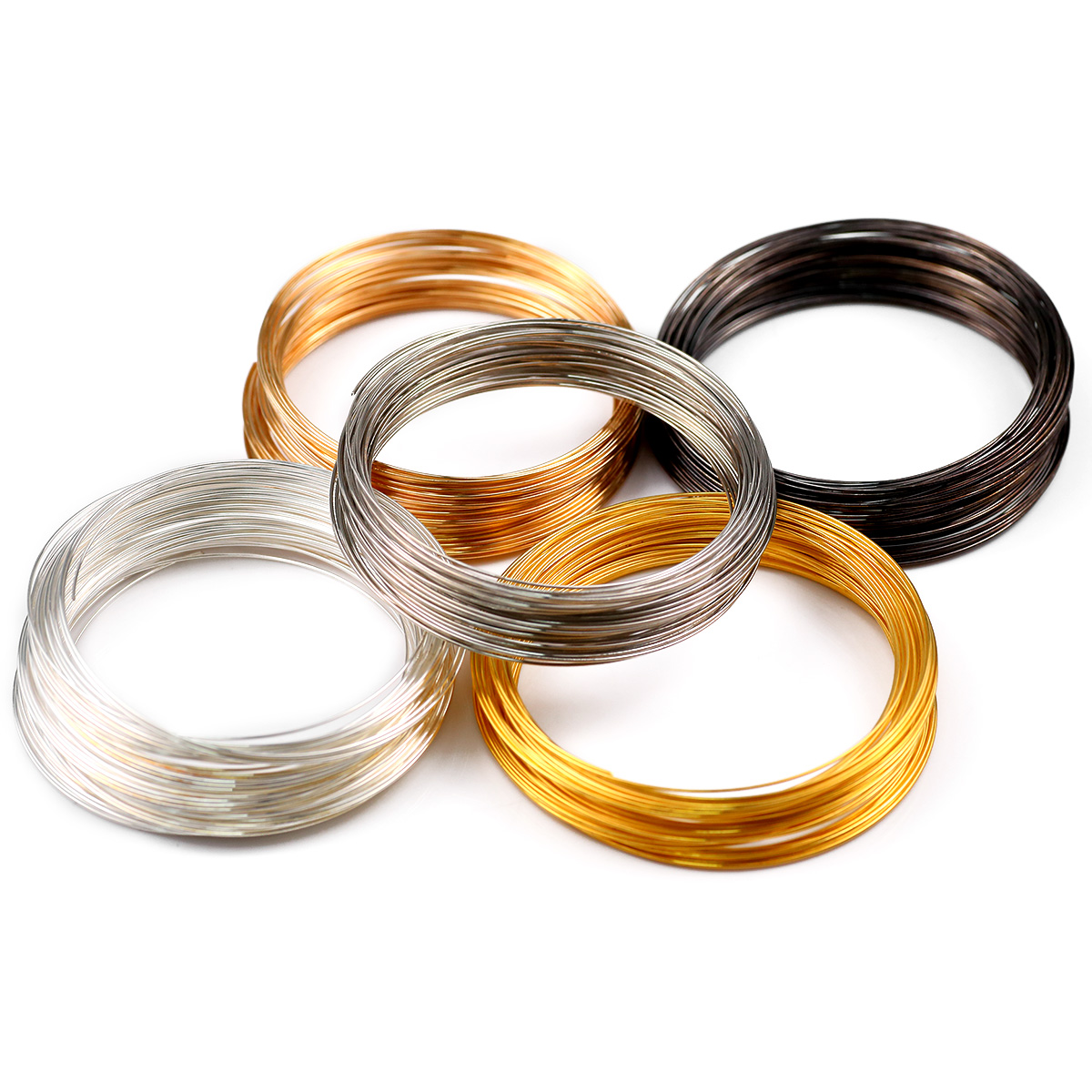 Memory Steel Wire 50Loops/Lot  - Memory Wire Bracelet recension och pris