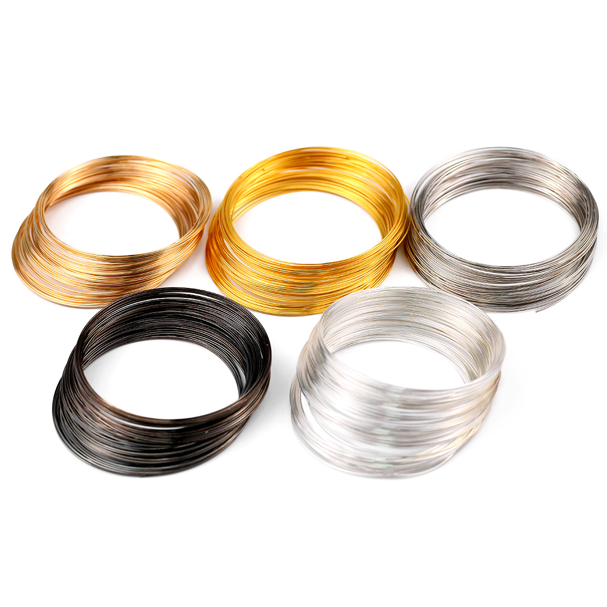 Memory Steel Wire 50Loops/Lot  - Memory Wire Bracelet recension och pris