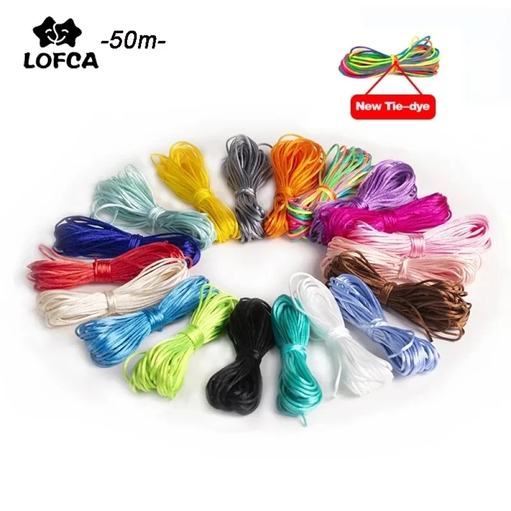 1.5mm Pacifier Clip Chain DIY  - Knotting Cord Silk recension och pris