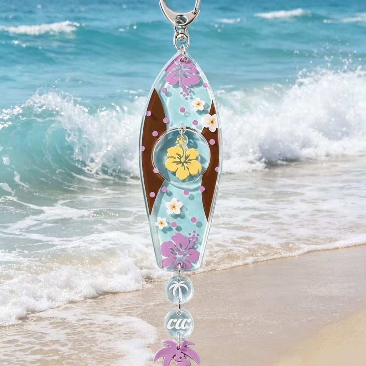 INS Hawaiian Surfboard Shaped  - Jewelry Making Kits recension och pris