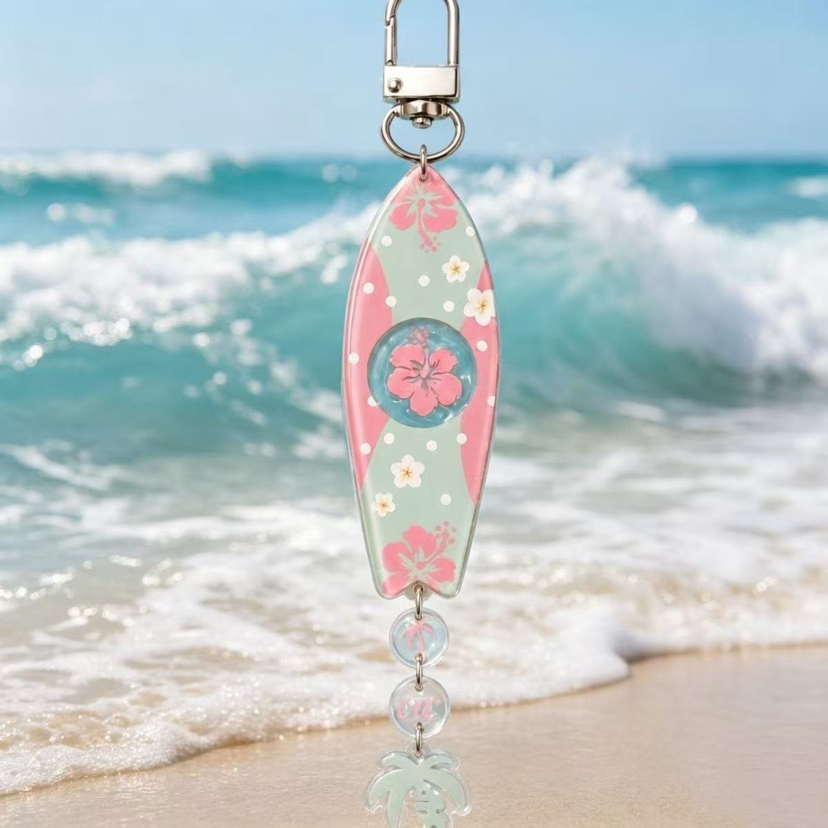 INS Hawaiian Surfboard Shaped  - Jewelry Making Kits recension och pris