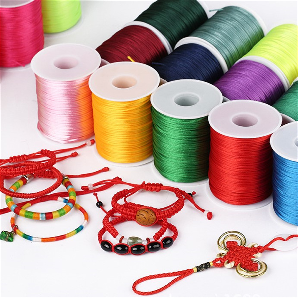 1mm Rope  50meters/roll Satin  - Knotting Cord Silk recension och pris