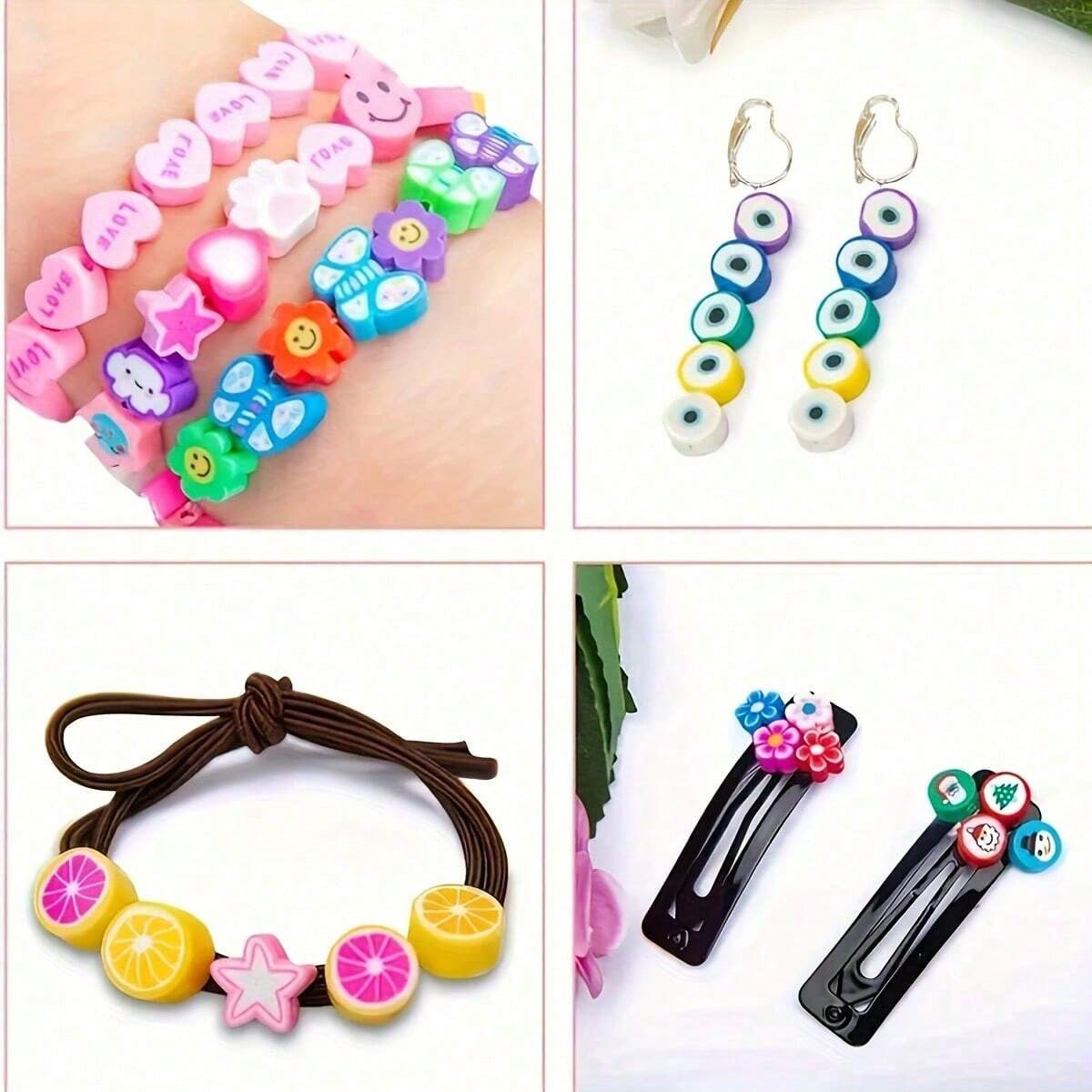1450/1200/250pcs Polymer Clay  - Jewelry Making Kits recension och pris
