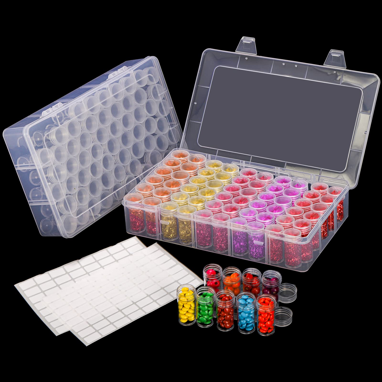 1pc 24/30//38/60 Slots Plastic - Jewelry Making Workshops recension och pris