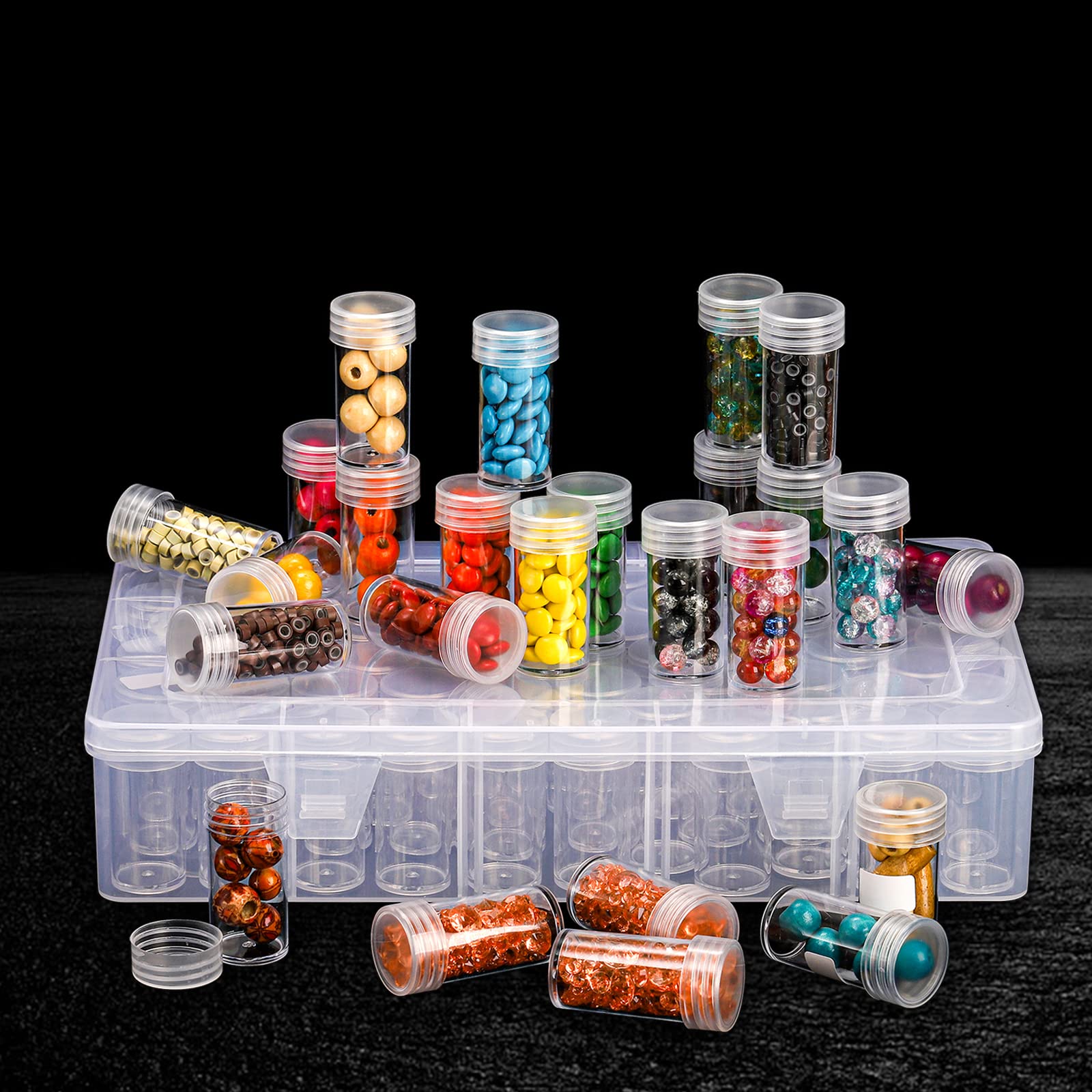 1pc 24/30//38/60 Slots Plastic - Jewelry Making Workshops recension och pris