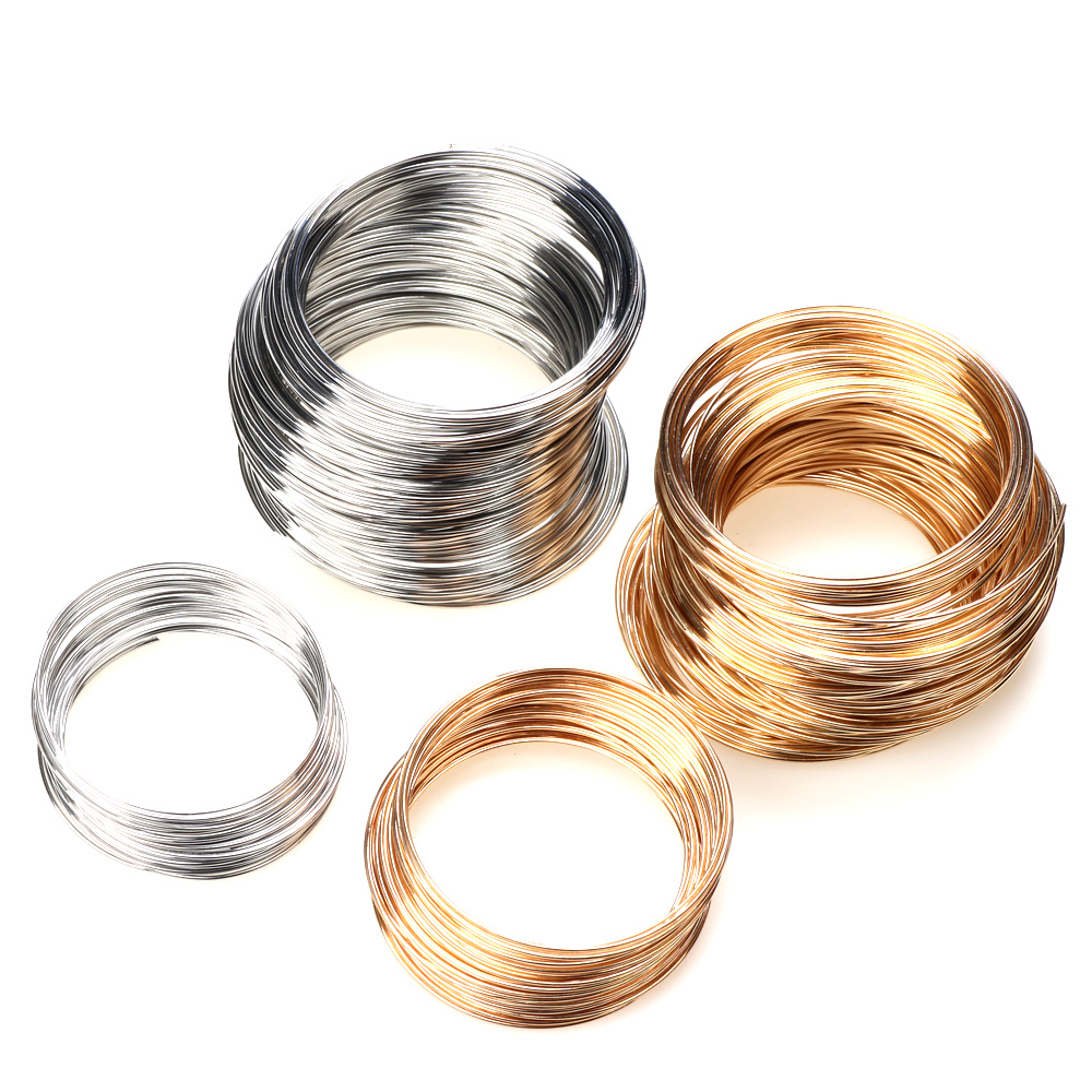 0.8MM 55/60MM Rhodium/KC Gold  - Memory Wire Bracelet recension och pris