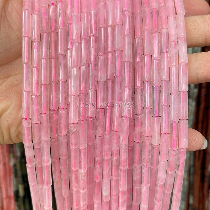 4*13mm Natural Agate Aventurin - Seed Bead Tube recension och pris