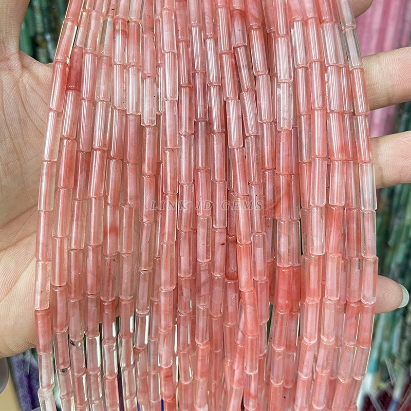 4*13mm Natural Agate Aventurin - Seed Bead Tube recension och pris