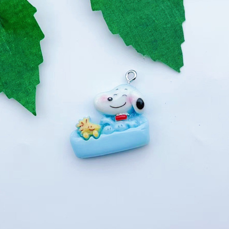 12pcs resin cartoon dog pendan - Jewelry Making Resin recension och pris