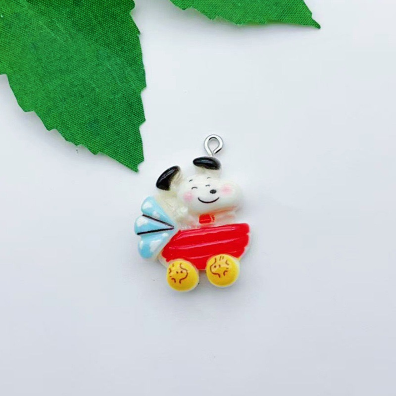 12pcs resin cartoon dog pendan - Jewelry Making Resin recension och pris