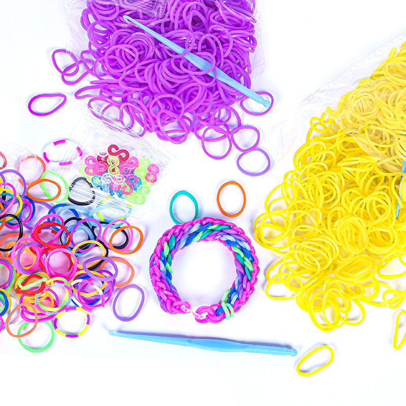600 pieces Colorful Rubber Ban - Jewelry Making Workshops recension och pris