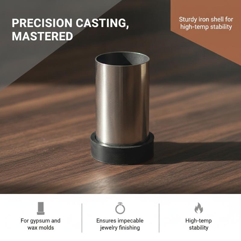 Durable Flask With Rubber Base - Jewelry Making Workshop recension och pris
