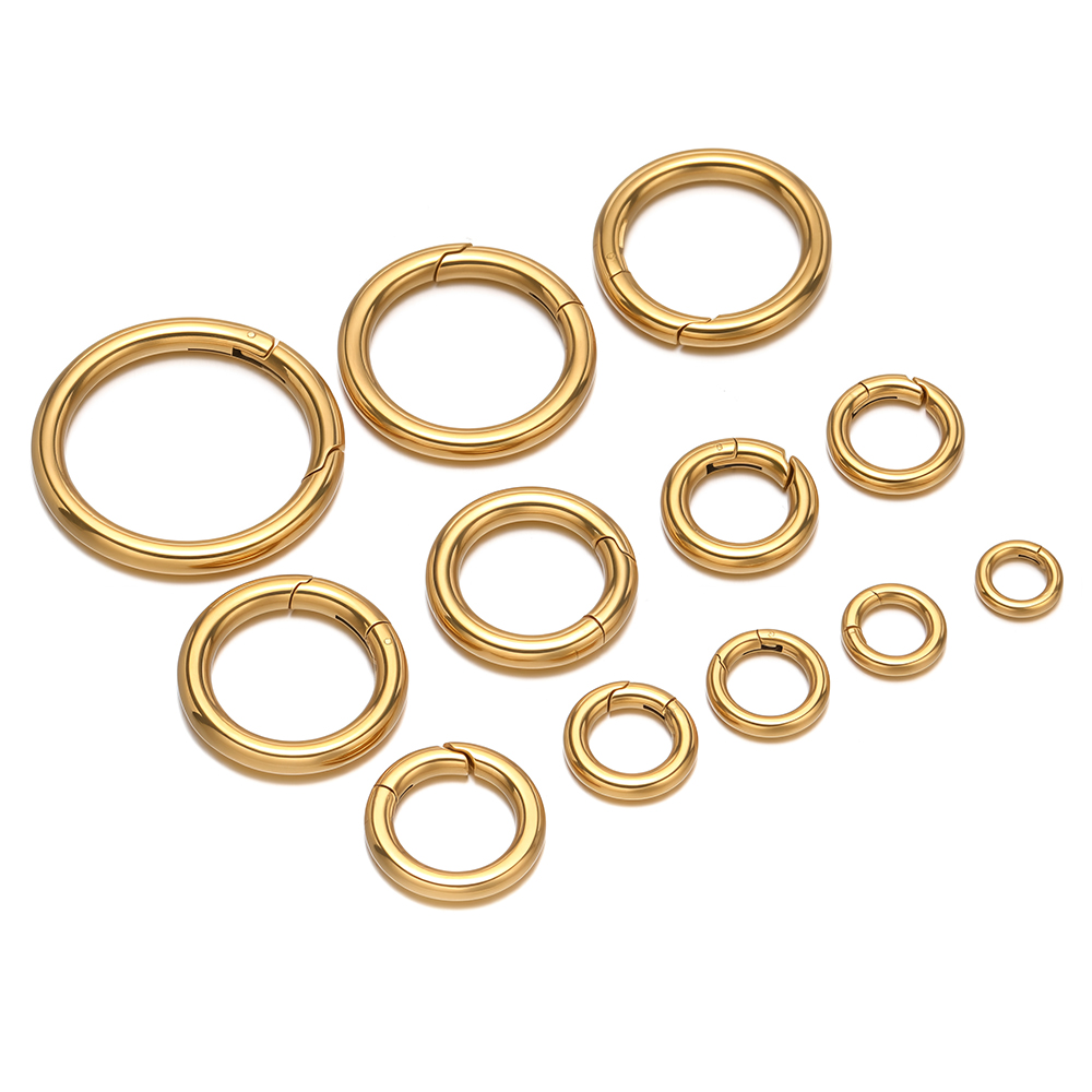 2Pcs/Lot Round Spring Clasps S - Jewelry Making Metals recension och pris
