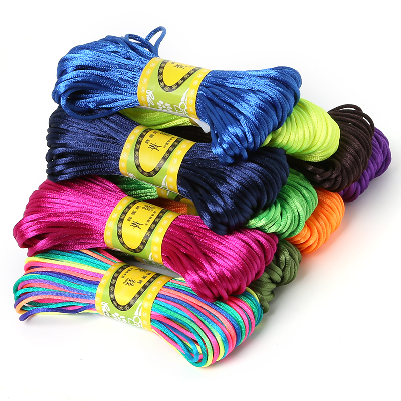 2.5mm 20m Satin Rattail Silk M - Knotting Cord Silk recension och pris