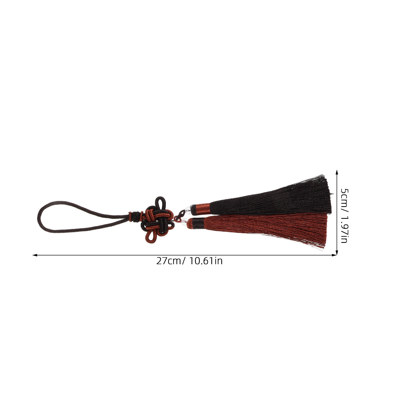 2Pcs Chinese Sword Tassel Silk - Knotting Cord Silk recension och pris