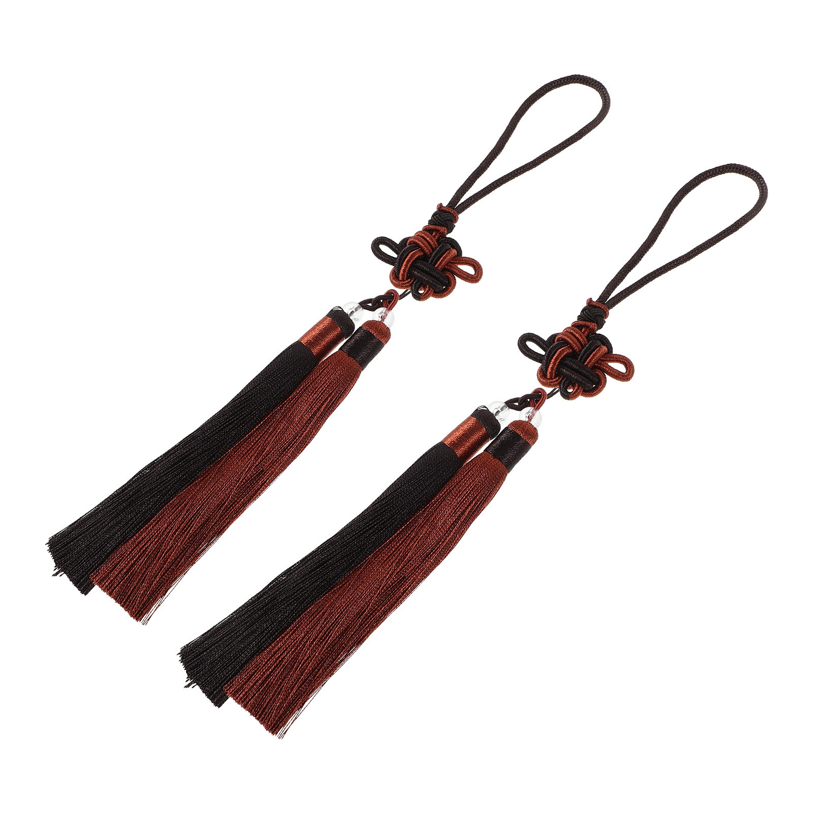 2Pcs Chinese Sword Tassel Silk - Knotting Cord Silk recension och pris