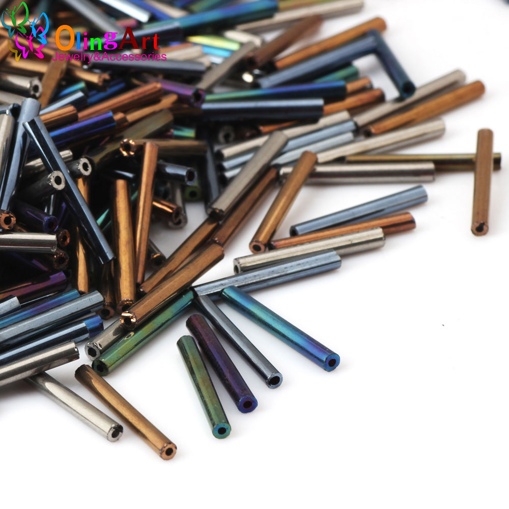 OlingArt Metallic Multicolor T - Seed Bead Tube recension och pris