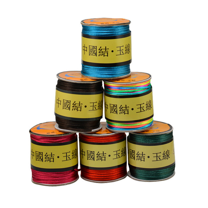 New 1.5/ 2/ 2.5mm Nylon Braide - Knotting Cord Silk recension och pris