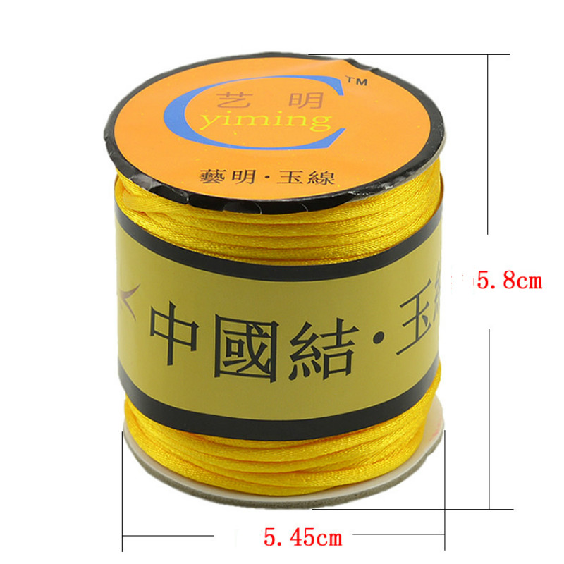 New 1.5/ 2/ 2.5mm Nylon Braide - Knotting Cord Silk recension och pris