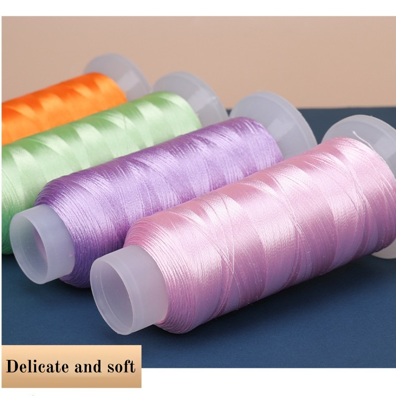 33 Color Glossy Ice Silk Nylon - Knotting Cord Silk recension och pris