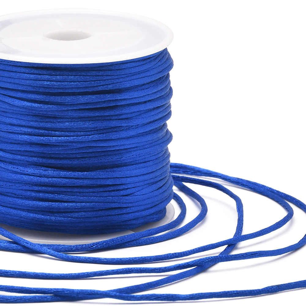 1.5mm Crafts Satin Rattail Cor - Knotting Cord Silk recension och pris