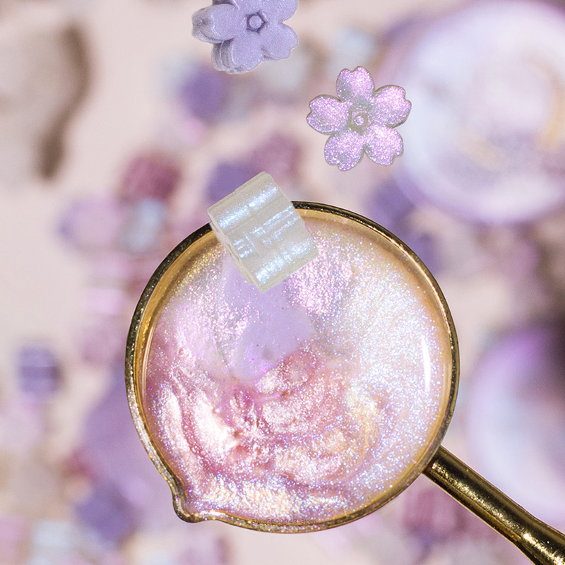 Mixed Color Glitter Sakura Wax - Jewelry Making Wax recension och pris