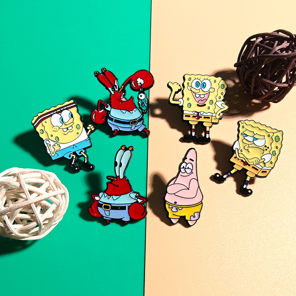 6 Pcs SpongeBob SquarePants An - Jewelry Making Kits recension och pris