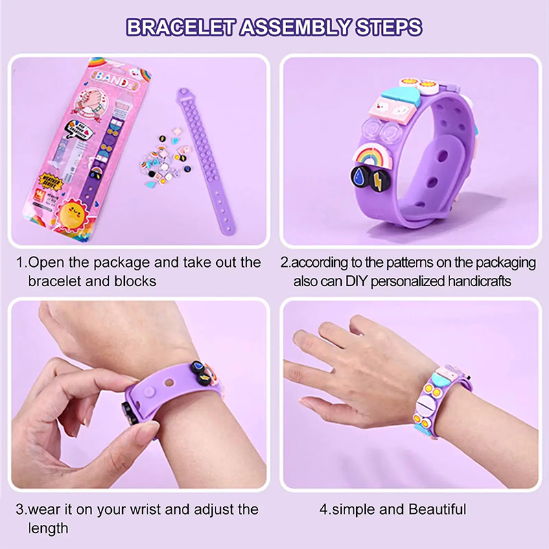 6Pcs/set Kids Building Blocks  - Jewelry Making Kits recension och pris