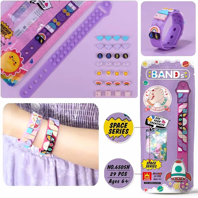 6Pcs/set Kids Building Blocks  - Jewelry Making Kits recension och pris